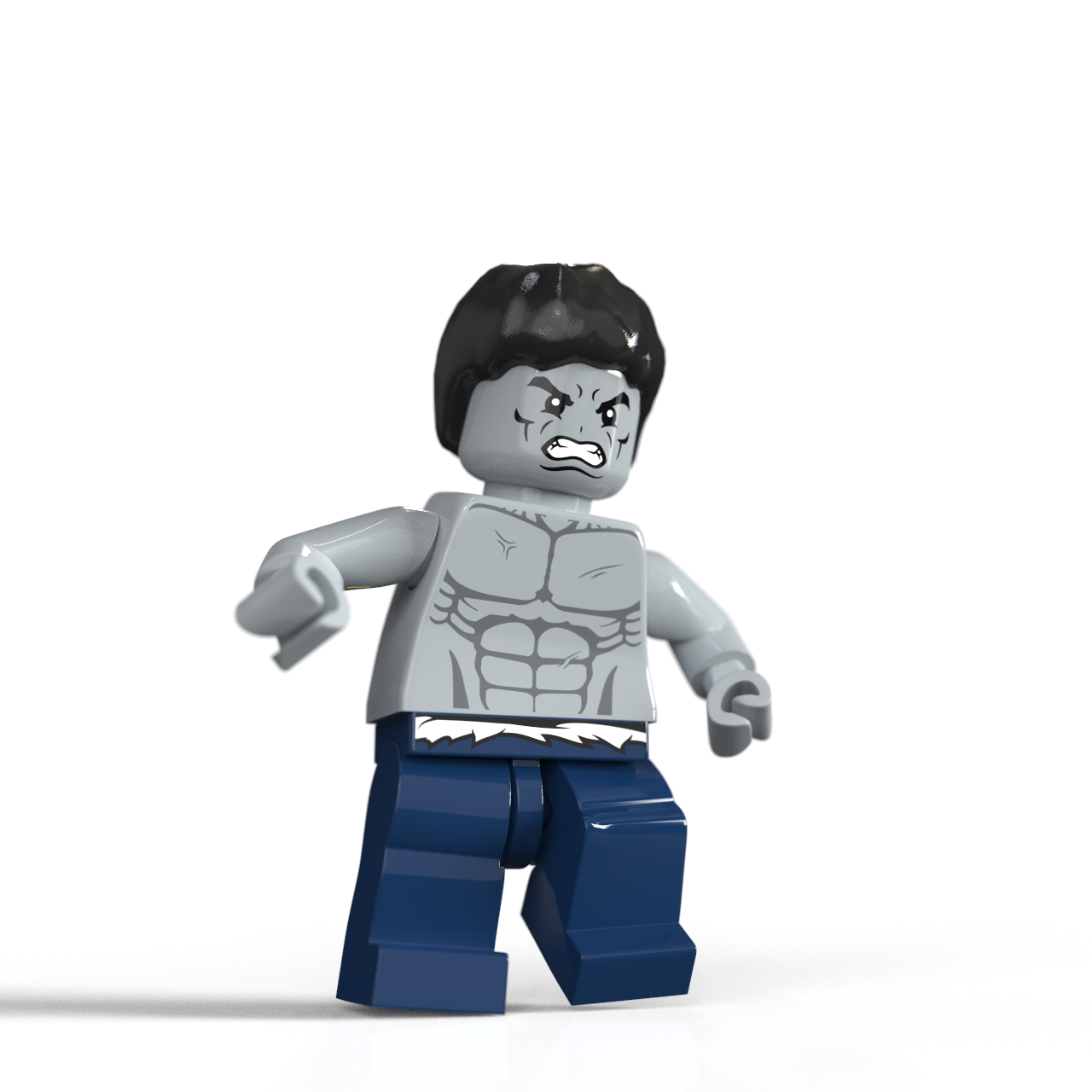 A NEW ONE! - LIGHT BLUISH GRAY Subject #0204