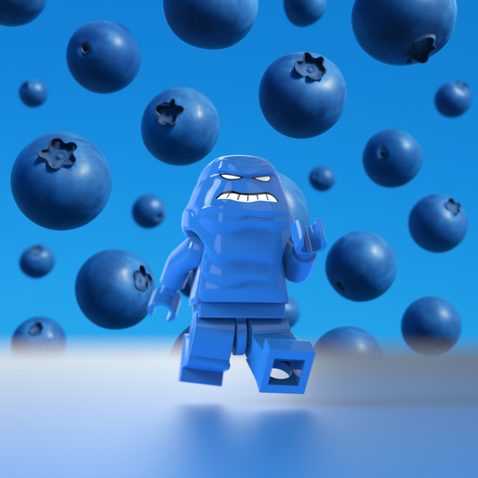 A PRIVATE COLLECTION - Subject #0124 - BLUE VARIANT