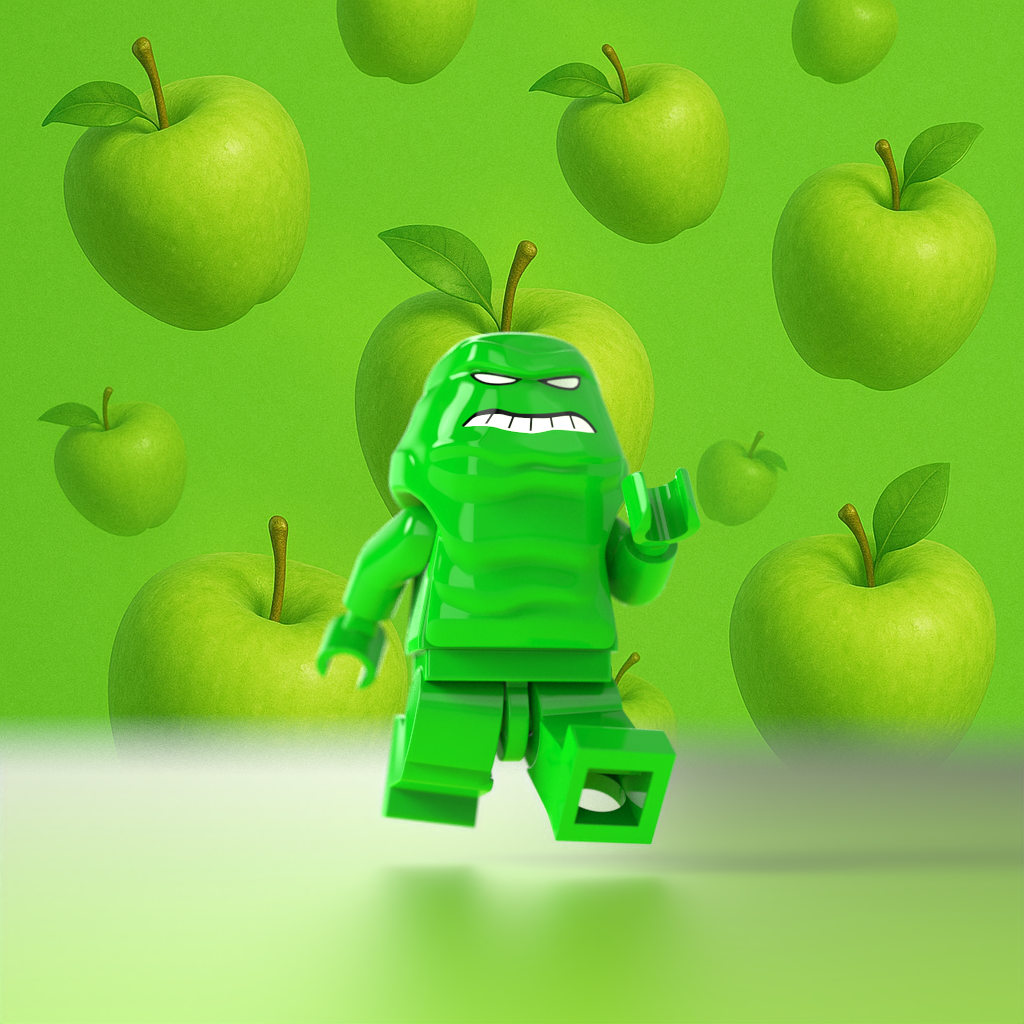 PRIVATE COLLECTION - Subject #0124 - BRIGHT GREEN VARIANT