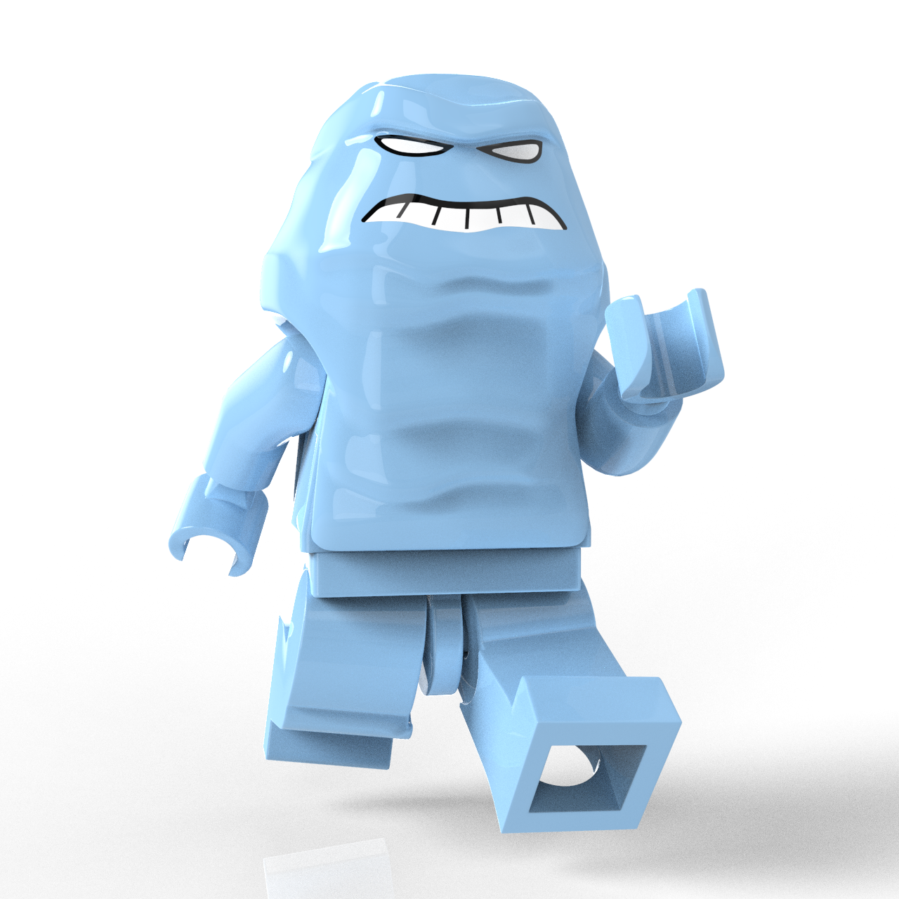 PRIVATE COLLECTION - Subject #0124 - BRIGHT LIGHT BLUE VARIANT