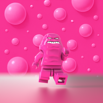 PRIVATE COLLECTION - Subject #0124 - DARK PINK VARIANT