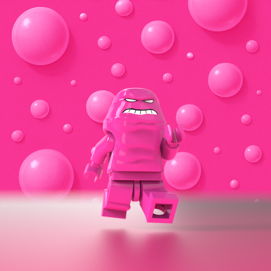 PRIVATE COLLECTION - Subject #0124 - DARK PINK VARIANT