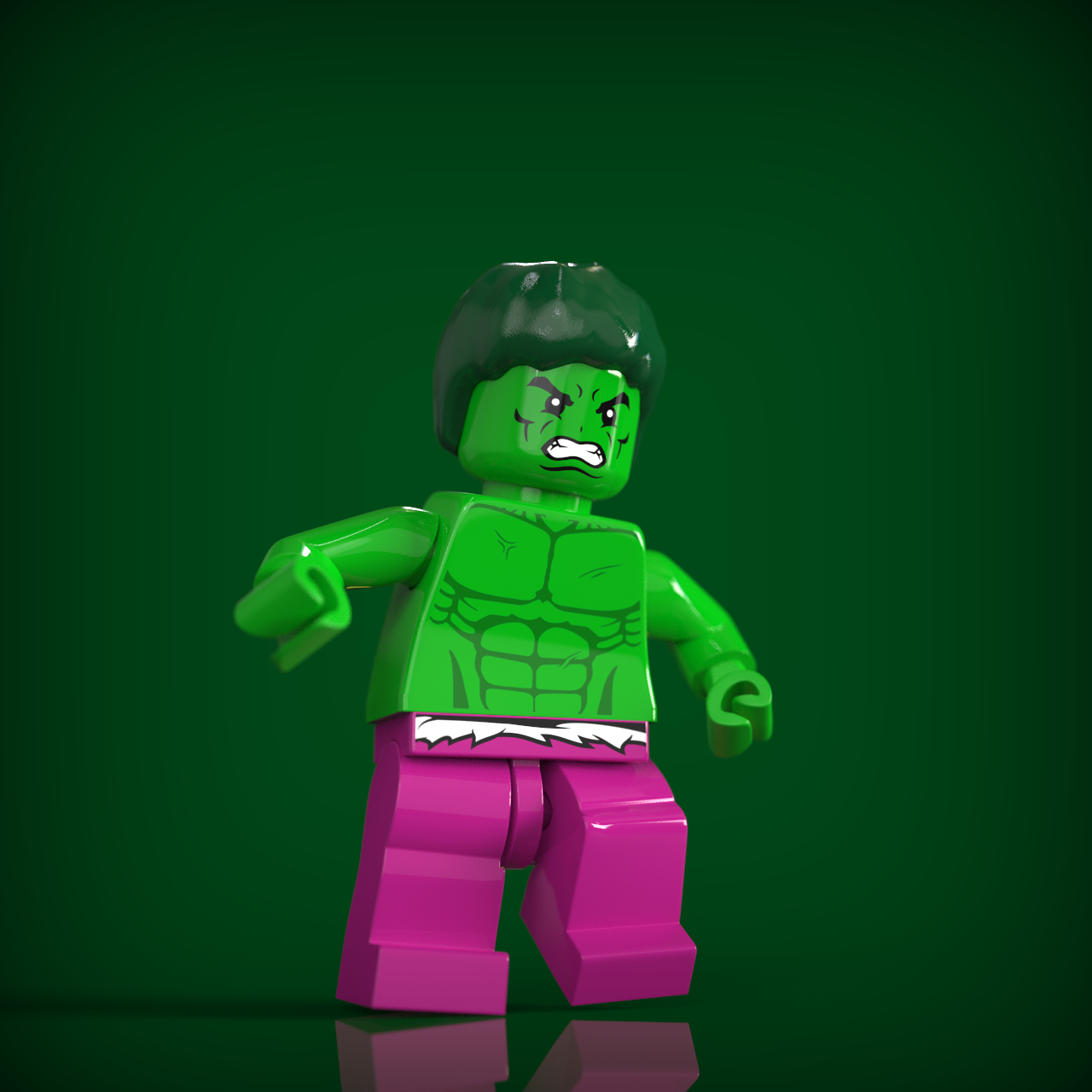 Subject #0204 Bright Green